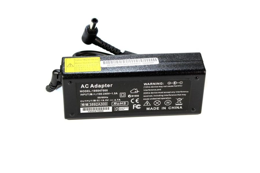 Блок живлення для Sony PCGA-AC19V14 (19.5V 4.7A 90W)