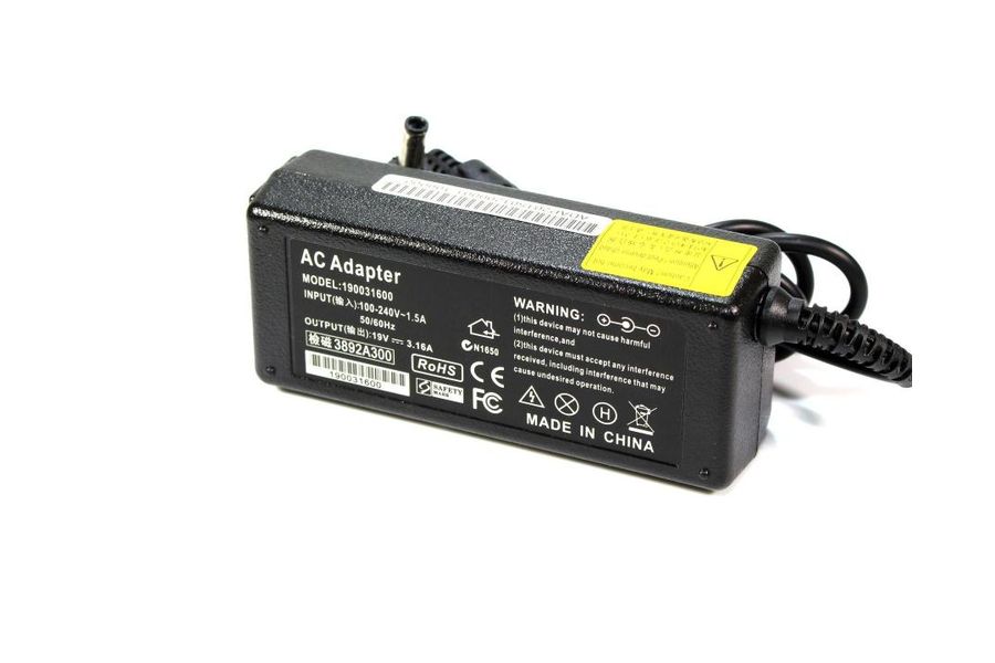 Блок живлення для Samsung R620 (19V 3.16A 60W)