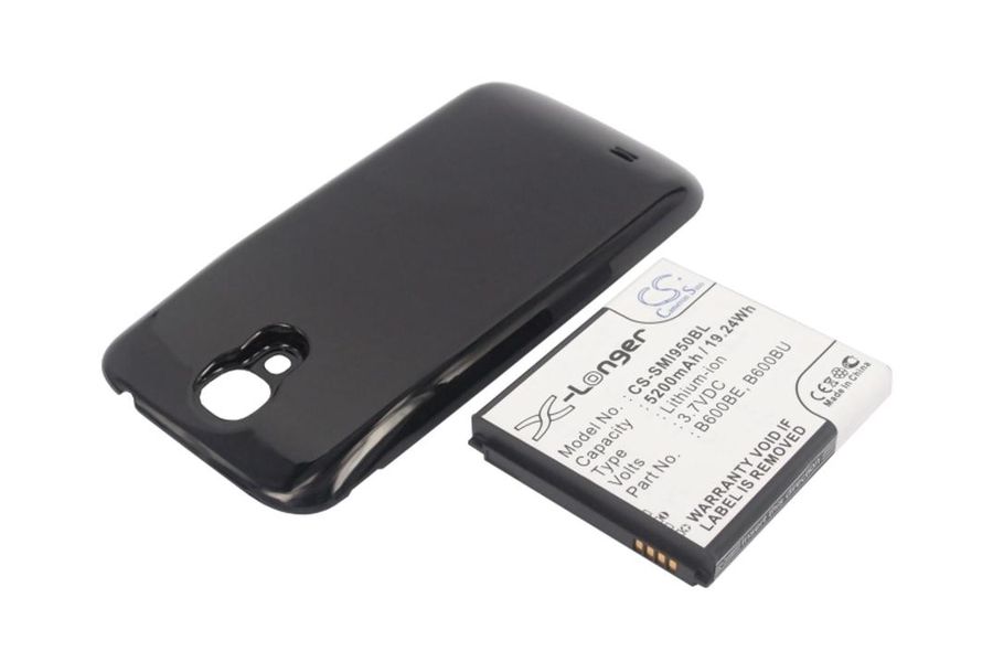 Посилена батарея B600BС для Samsung Galaxy S4 VE LTE у комплекті із задньою кришкою (Black)