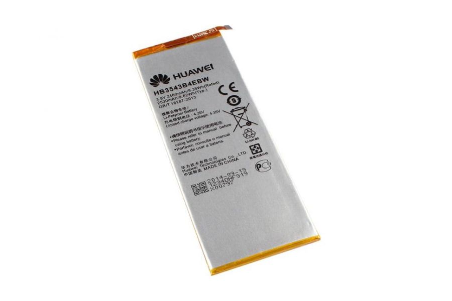 Акумулятор для Huawei Ascend P7 (HB3543B4EBW) 2530 mAh