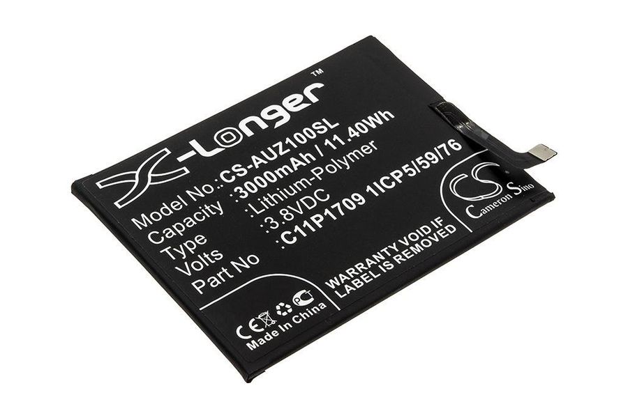 Акумулятор для Asus C11P1709 (C11P1709) 3000 mAh (X-Longer CS-AUZ100SL)