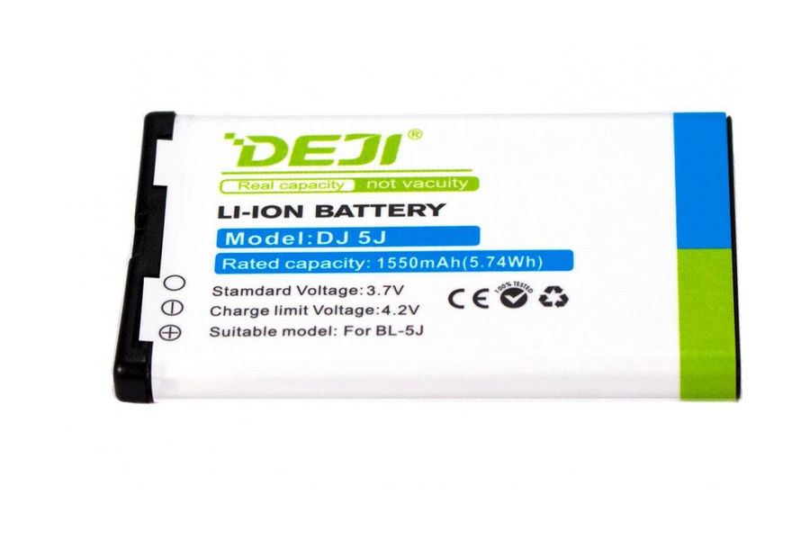 Акумулятор для Nokia BL-5J 1550 mAh (DEJI BL-5J)