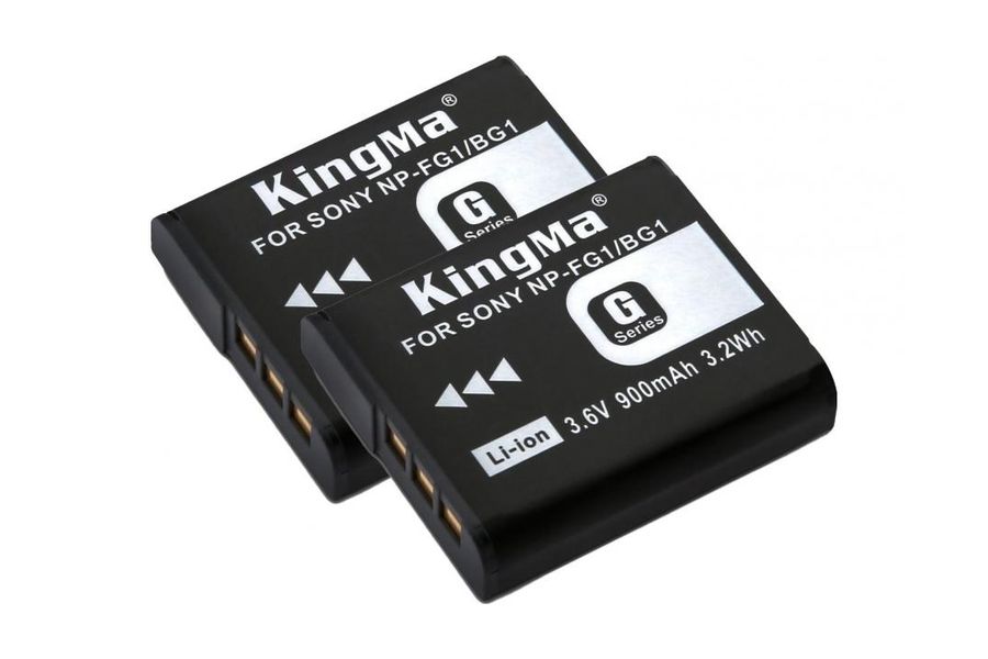 2-Pack KingMa Sony NP-BG1 комплект з 2 акумуляторів (2xNP-BG1)