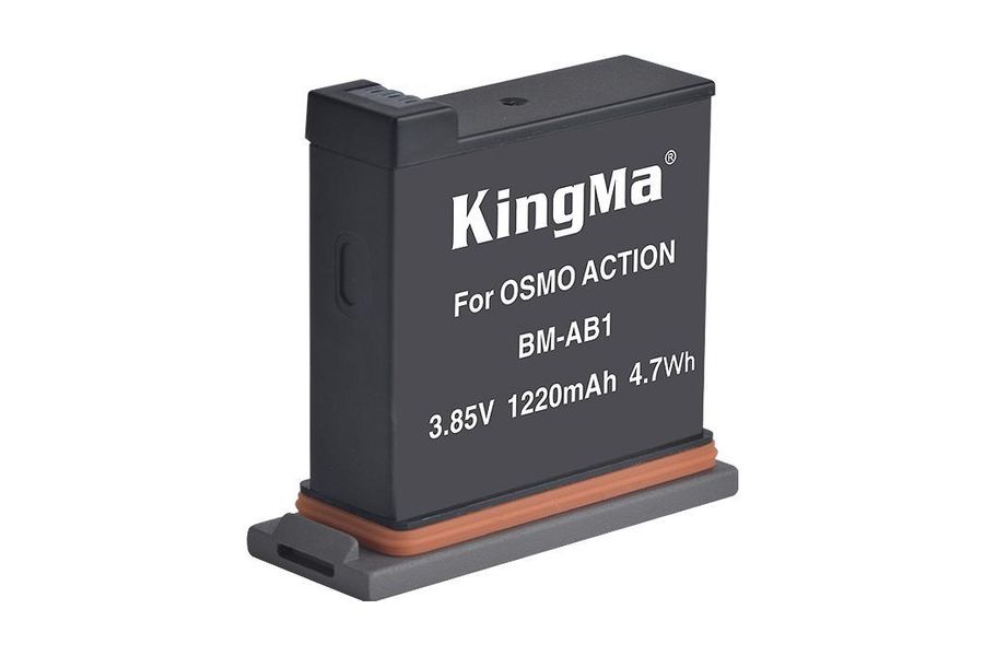 Акумулятор KingMa DJI AB1 для Osmo Action (1220 mAh, 3.85V, 4.7 Wh)