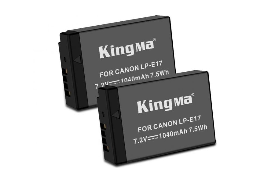 2-Pack KingMa Canon LP-E17 комплект з 2 акумуляторів (2xLP-E17)