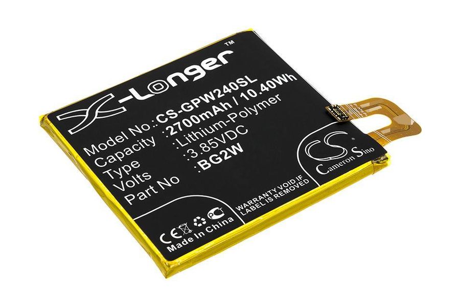 Акумулятор для Google 35H00272-00M (BG2W) 2700 mAh (X-Longer CS-GPW240SL)