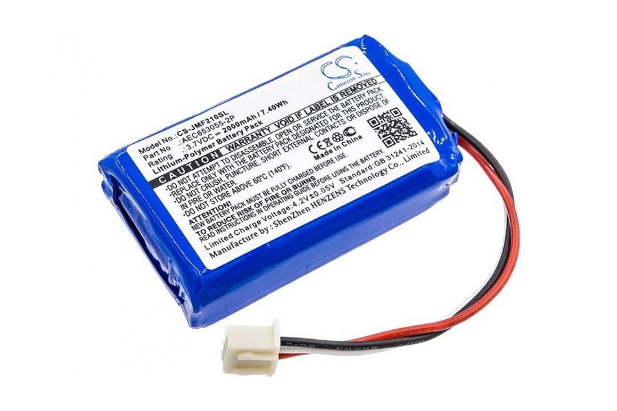 Акумулятор для JBL AEC653055-2P (AEC653055-2P) 2000 mAh (Cameron Sino - CS-JMF210SL)