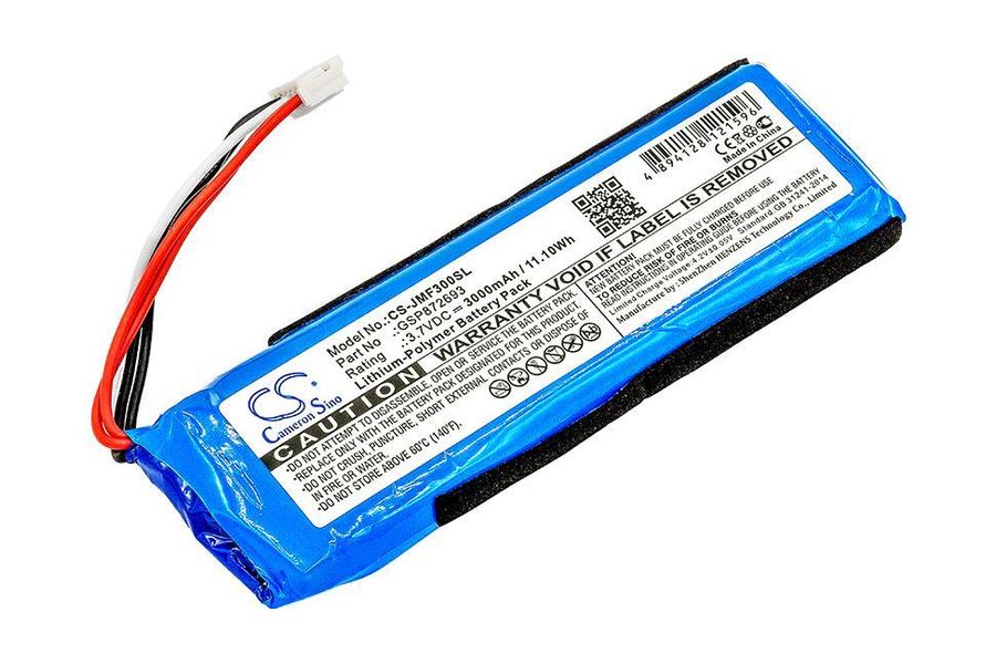 Акумулятор для JBL P763098 03 (GSP872693) 3000 mAh (Cameron Sino - CS-JMF300SL)