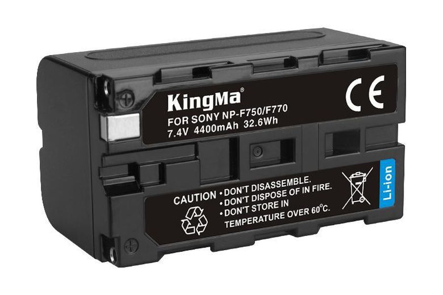 Акумулятор KingMa Z CAM NP-F750 для E2-F8 (4400 mAh, 7.4V, 32.6 Wh)