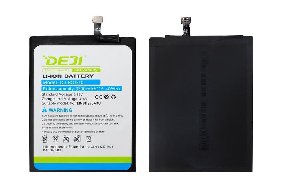 Акумулятор Samsung EB-BN970ABU (DEJI) для Galaxy Note 10 SM-N970F SM-N970U (3500 mAh)