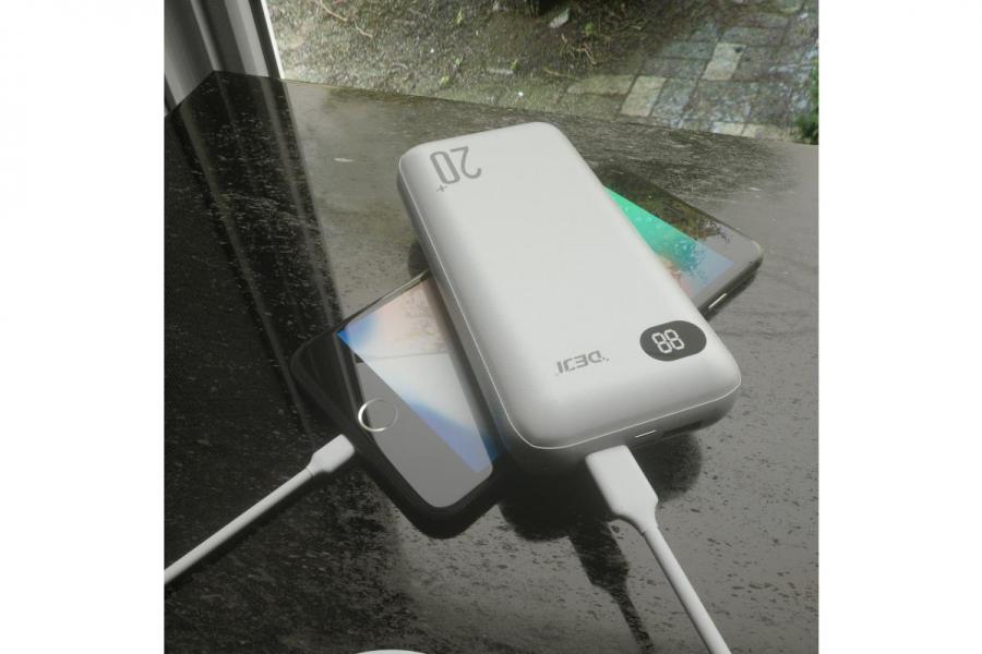 УМБ (повербанк) DEJI 20000 mAh Lightning-Micro-Type-C (DJ-221)