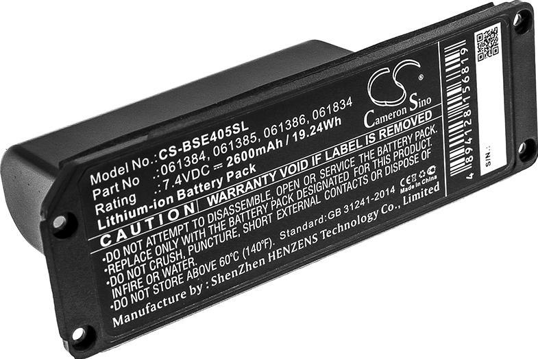 Акумулятор для BOSE 061384 (061384) 2600 mAh (Cameron Sino - CS-BSE405SL)