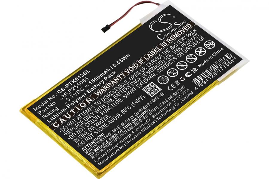 Акумулятор для Pocketbook 613 Basic New (MLP255085) 1500 mAh (Cameron Sino - CS-PTK613SL)