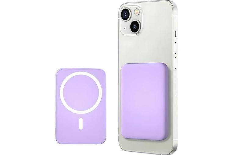 УMБ Remax RPP-65 (Purple) 10000 mAh Магнітний швидкий бездротовий повербанк PD20W Magsafe (Usion Series)