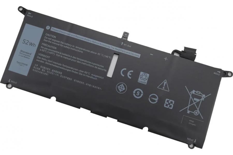 Акумуляторна батарея до ноутбука DELL Inspiron 13 5390 / 5391 (DXGH8) | 7.6V 52 Wh | Replacement