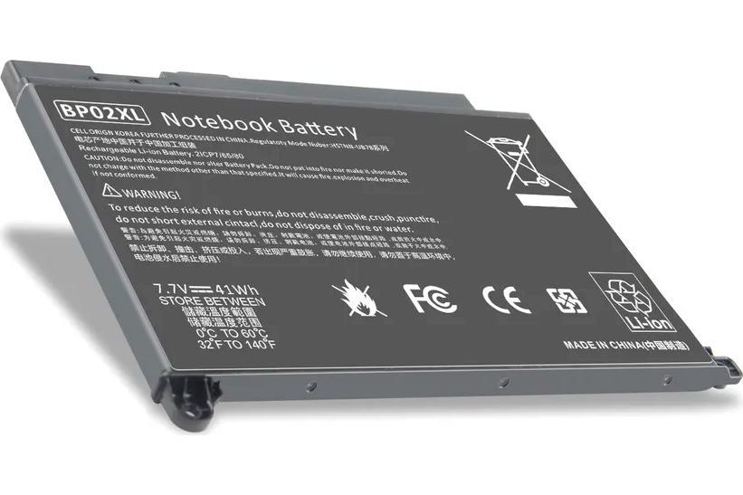 Акумуляторна батарея до ноутбука HP Pavilion 15-AU501 - AU517 Series (BP02XL) | 7.7V 41 Wh | Replacement