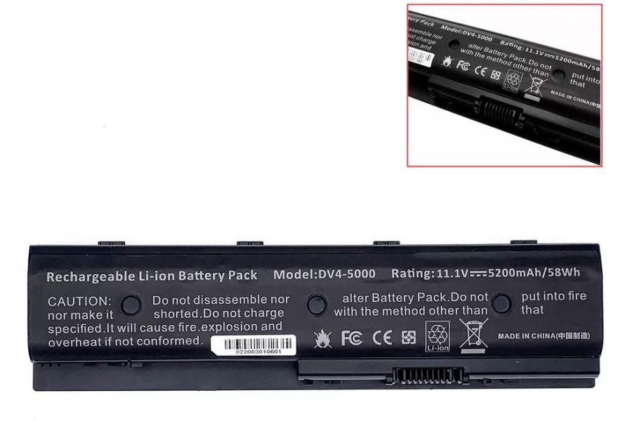 Акумуляторна батарея до ноутбука HP Pavilion M6 / M6t / M7 Series (MO06) | 11.1V 58 Wh | Replacement