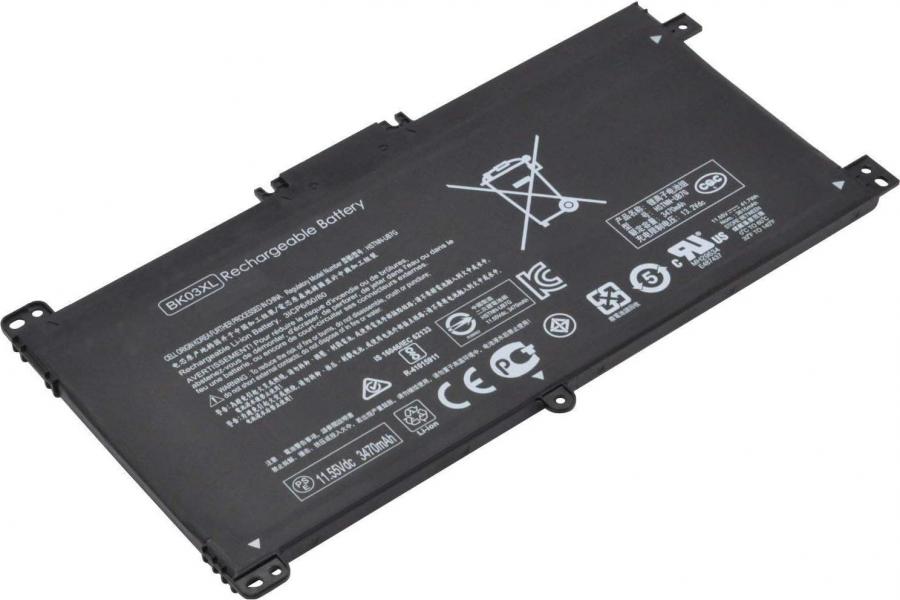 Акумуляторна батарея до ноутбука HP Pavilion X360 14-BA181 (BK03XL) | 11.1V 42 Wh | Replacement