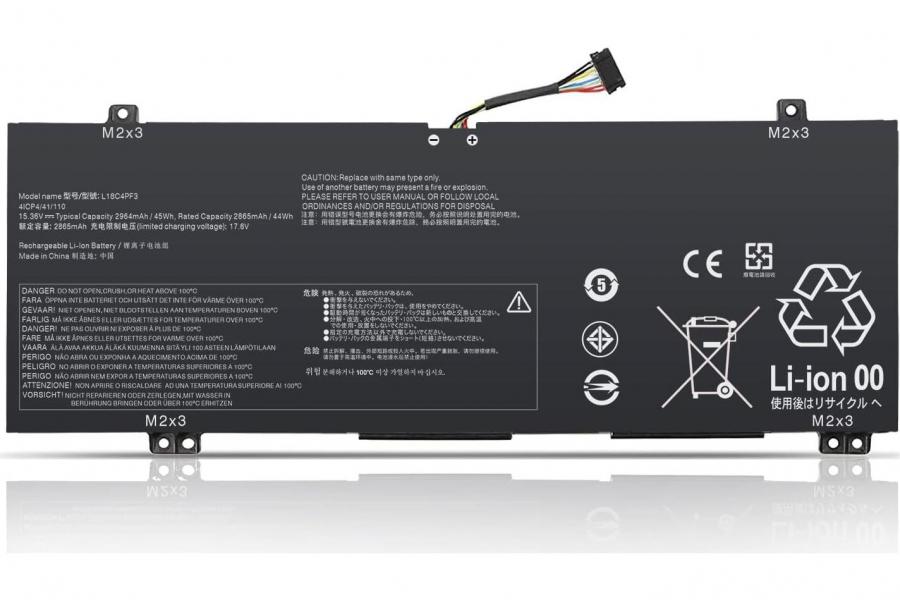 Акумуляторна батарея до ноутбука Lenovo IdeaPad C340-14IML (L18C4PF3) | 15.36V 45 Wh | Replacement