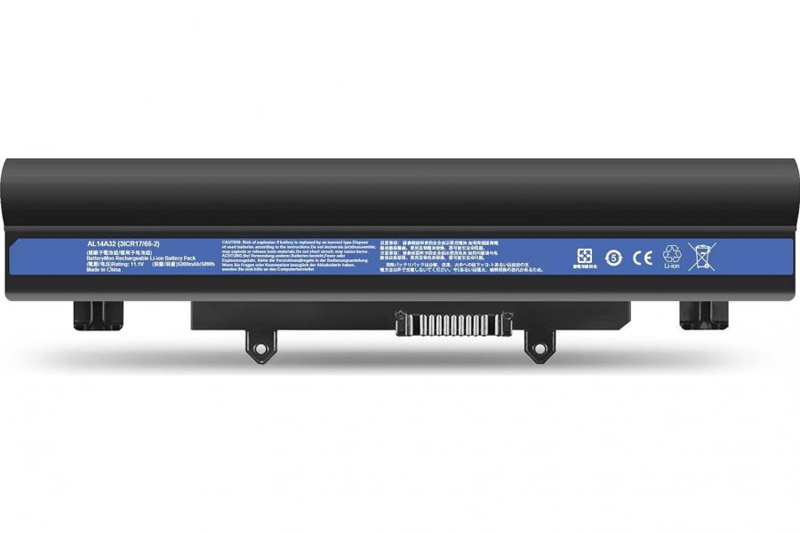 Акумуляторна батарея до ноутбука Acer Travelmate P246 / P256 / P276 (AL14A32) | 11.1V 49 Wh | Replacement