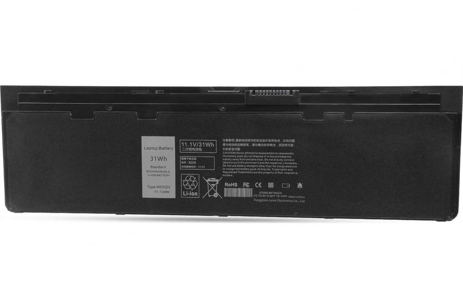 Акумуляторна батарея до ноутбука DELL Latitude E7250 (WD52H) | 11.1V 31 Wh | Replacement