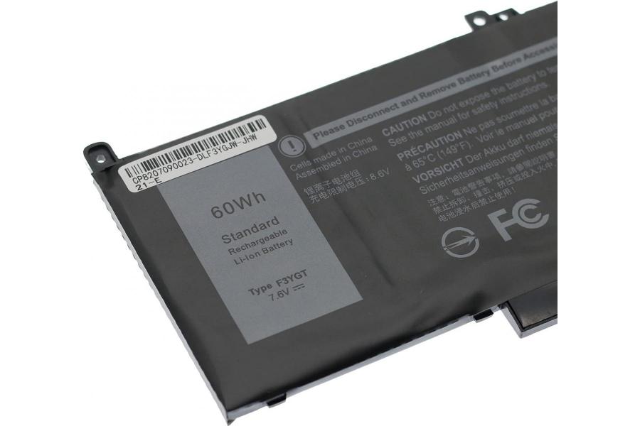 Акумуляторна батарея до ноутбука DELL Latitude 12 7290 / 7280 (F3YGT) | 7.6V 61 Wh | Replacement