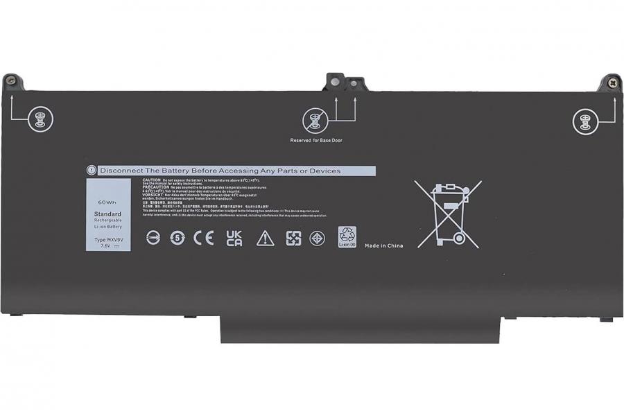 Акумуляторна батарея до ноутбука DELL 05VC2M (MXV9V) | 7.6V 60 Wh | Replacement