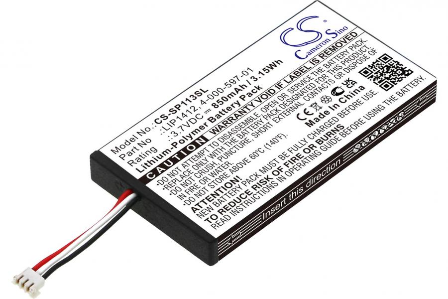 Акумулятор Sony LIP1412 (850 mAh) для PSP GO PSP-NA1006 PSP-N100 (Cameron Sino CS-SP113SL)-КОПИЯ