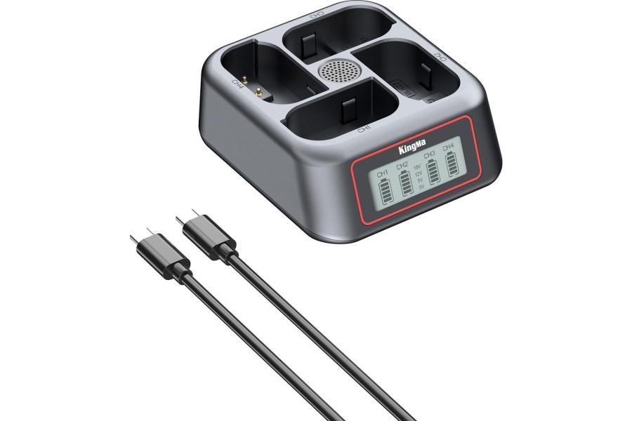 Швидка зарядка KingMa для 4 акумуляторів Sony NP-FZ100 (BM069-FZ100)
