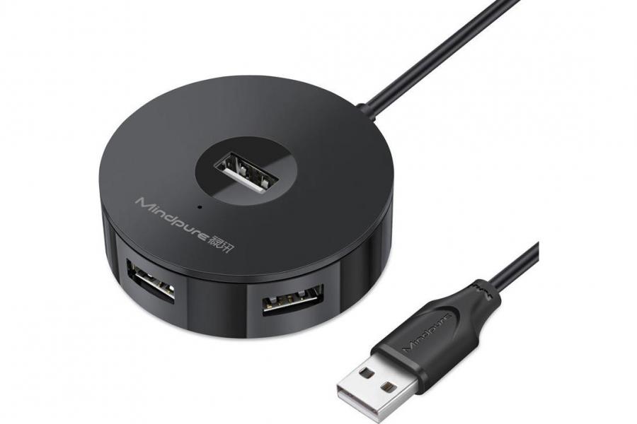 USB 2.0 хаб Mindpure 4-портовий (US018)