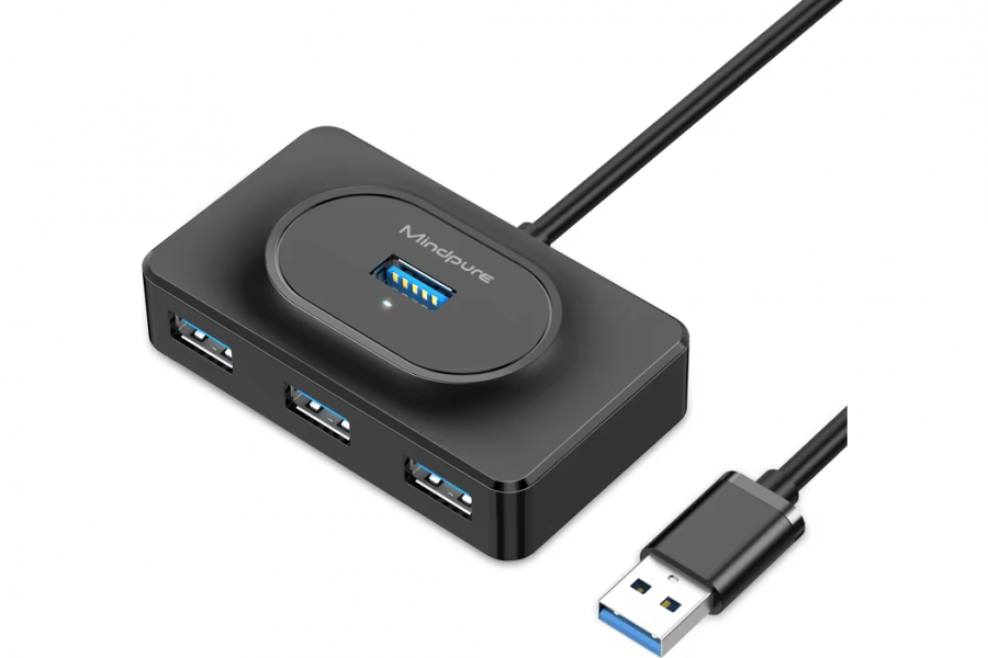USB-A - USB 3.0 хаб Mindpure 4-портовий (US014)