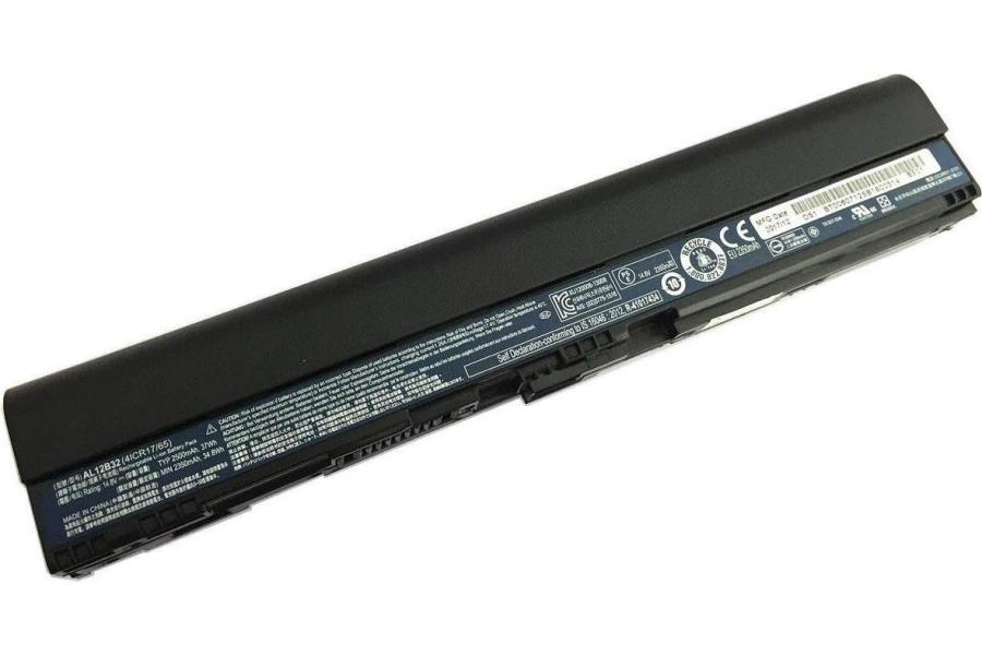 Акумуляторна батарея до ноутбука Acer Aspire One 756 (AL12B32) | 14.8V 32.56 Wh | Replacement