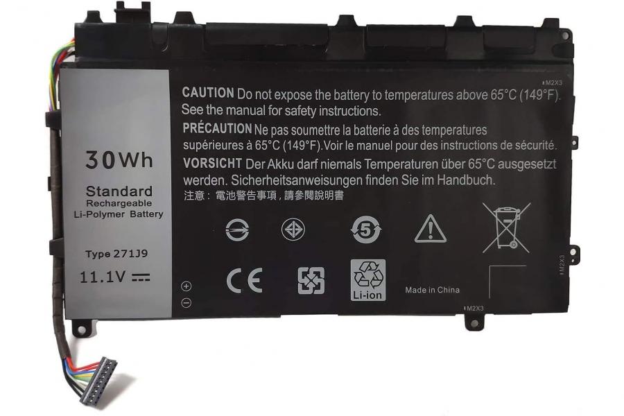 Акумуляторна батарея до ноутбука DELL Latitude 13 7000 (271J9) | 11.1V 30 Wh | Replacement