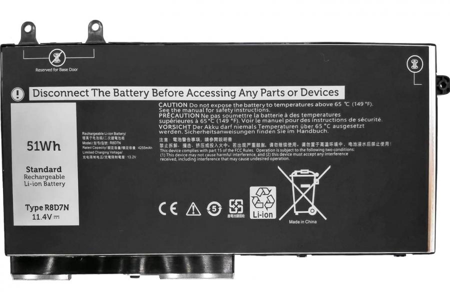 Акумуляторна батарея до ноутбука DELL Latitude 5511 (1V1XF) | 11.4V 42 Wh | Replacement