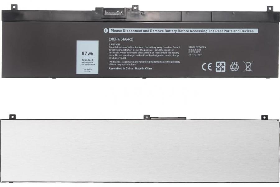 Акумуляторна батарея до ноутбука DELL Precision 7530 (NYFJH) | 11.4V 97 Wh | Replacement