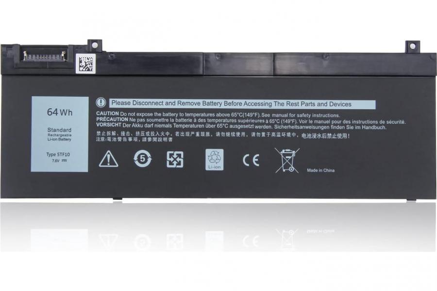 Акумуляторна батарея до ноутбука DELL Precision 7530 (5TF10) | 7.6V 64 Wh | Replacement