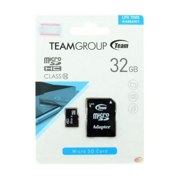 Карта Пам'яті Team Elite MicroSDHC 32gb 10 Class & Adapter