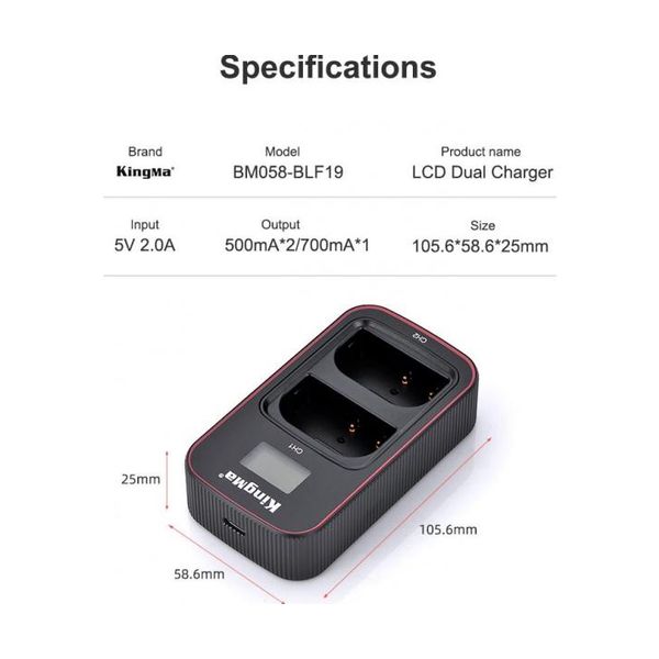 DMW-BLF19E (3-Pack)