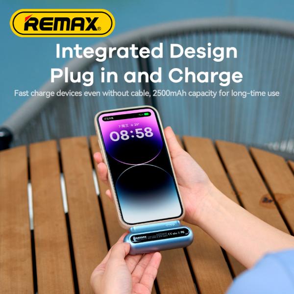 Remax 2500 mAh RPP-576 White (iPhone Helper)