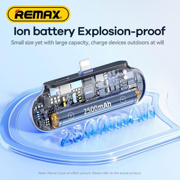 Remax 2500 mAh RPP-576 Black (iPhone Helper)