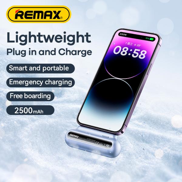 Remax 2500 mAh RPP-576 Black (iPhone Helper)