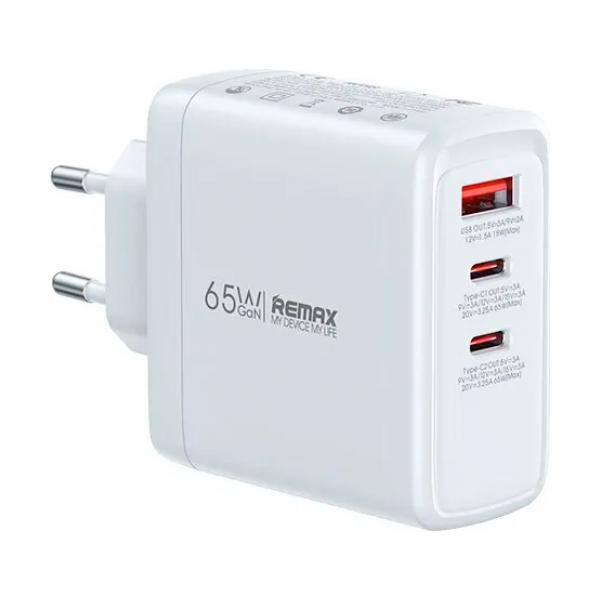 Remax RP-U100 65W GaN PD+QC 3xUSB