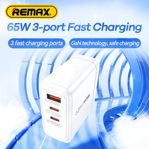 Remax RP-U100 65W GaN PD+QC 3xUSB