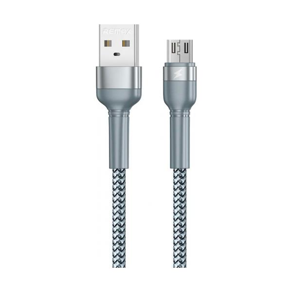 Remax USB - Micro-USB (RC-124m Silver)