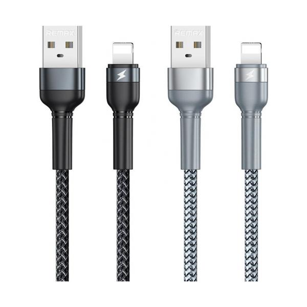 Remax USB - Lightning (RC-124i Silver)