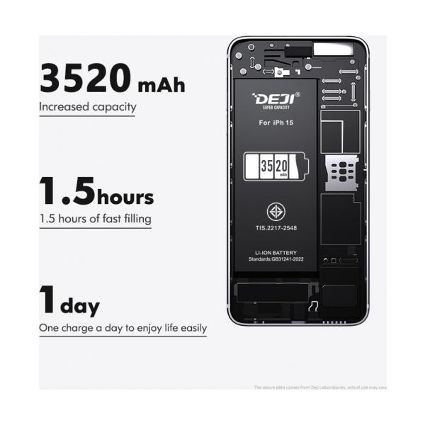 iPhone 15 (DEJI) 3520 mAh