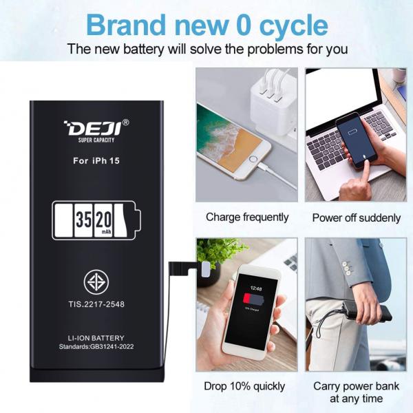 iPhone 15 (DEJI) 3520 mAh