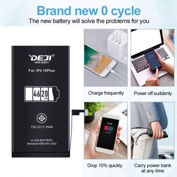 iPhone 15 Plus (DEJI) 4620 mAh