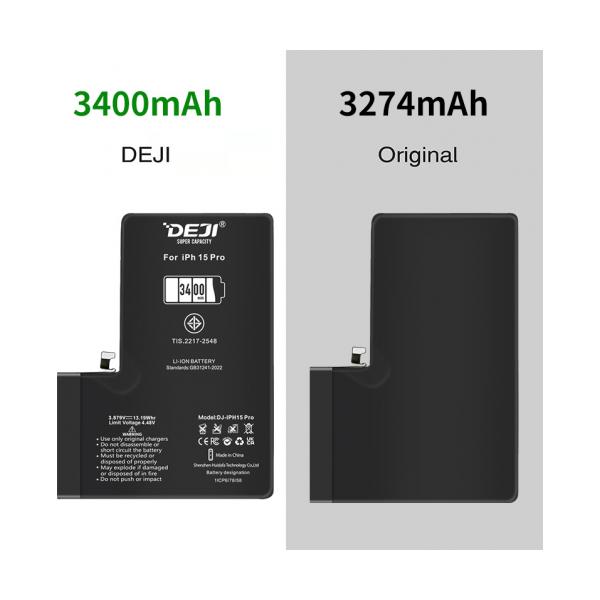 iPhone 15 Pro (DEJI) 3400 mAh