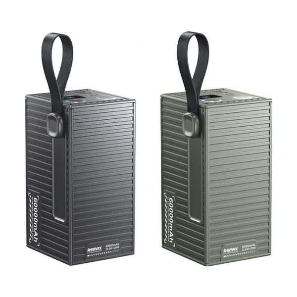 Remax 60000 mAh RPP-609 Pro Grey (LED+PD+QC)